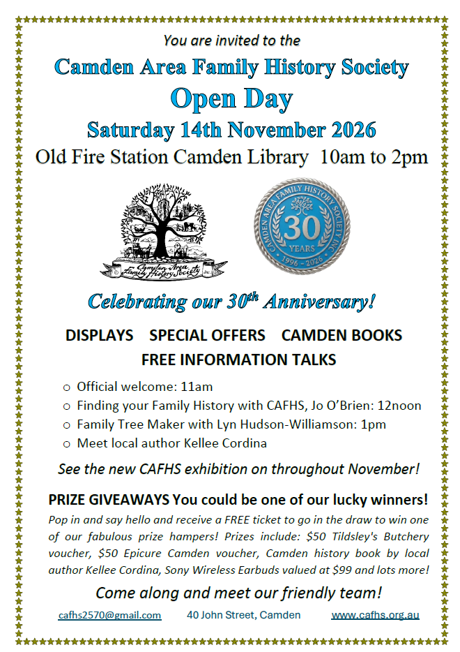 30th anniversary open day